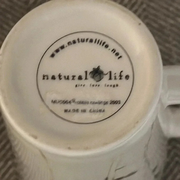 VTG Natural Life Multi-Colored Robbin Rawlings Graphic Coffee Mug Cup - Picture 11 of 11